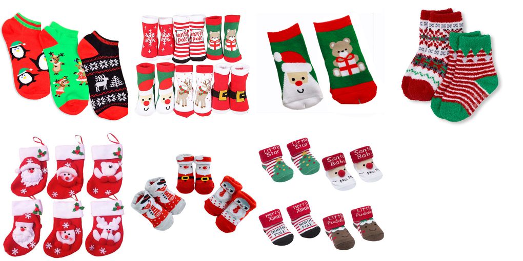 baby christmas socks
